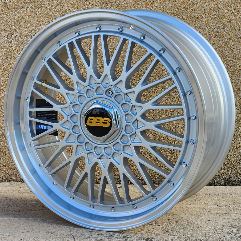 FELGA 17X7.5 5X112 ET38 73.1 SILVER_MACHINE_LIP BBS_RS_508