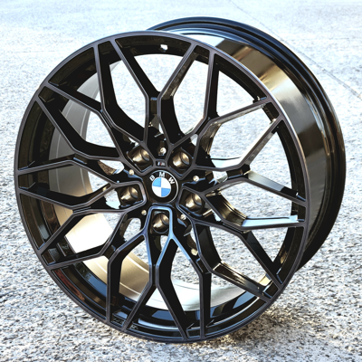 FELGA 19X8.5 5X112 ET26 66.6 BLACK Prednja za BMW STYLE 1000M FBX250-9