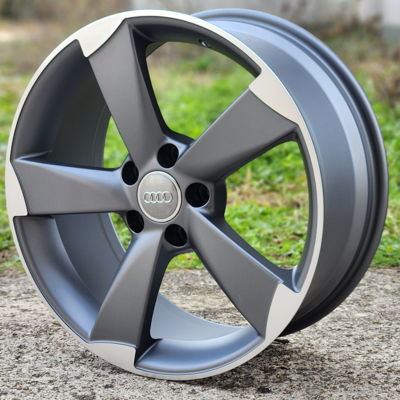 FELGA 18X8 5X112 ET40 66.5 MATT_GMF AUDI_ROTOR_BK217